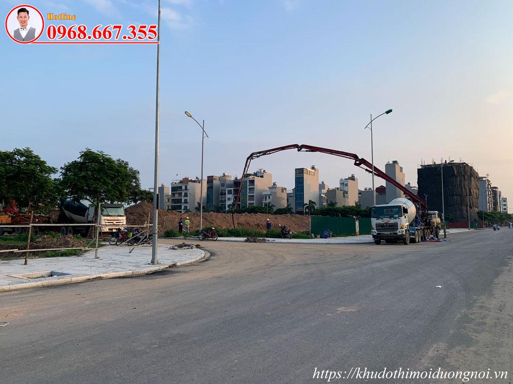 Tiến độ xây dựng biệt thự an vượng villa khu E-F-G-K Dương Nội 5