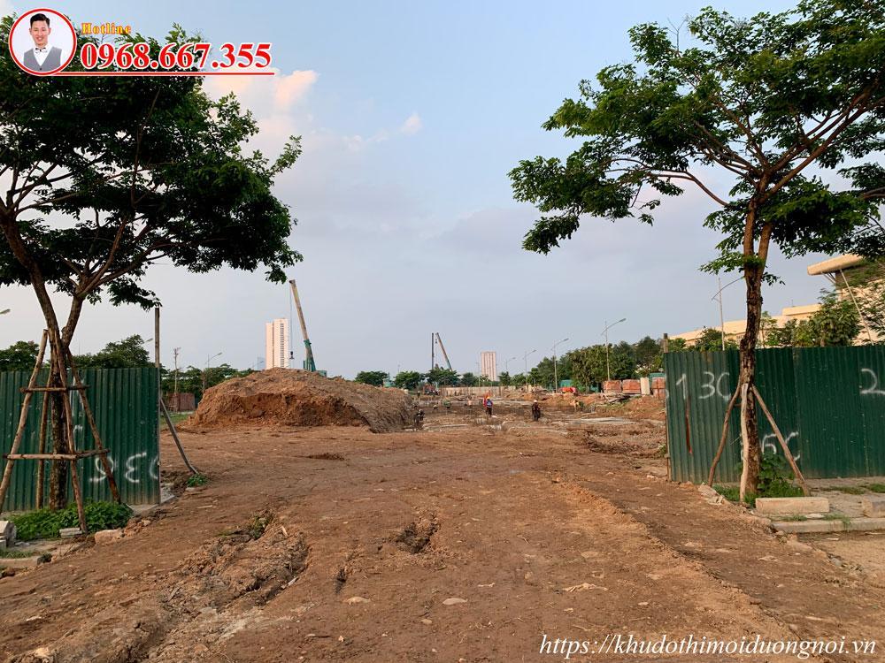 Tiến độ xây dựng biệt thự an vượng villa khu E-F-G-K Dương Nội 7