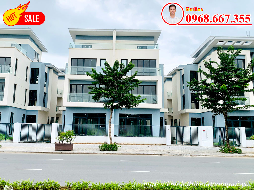Giá biệt thự khu A Dương Nội An Quý Villa